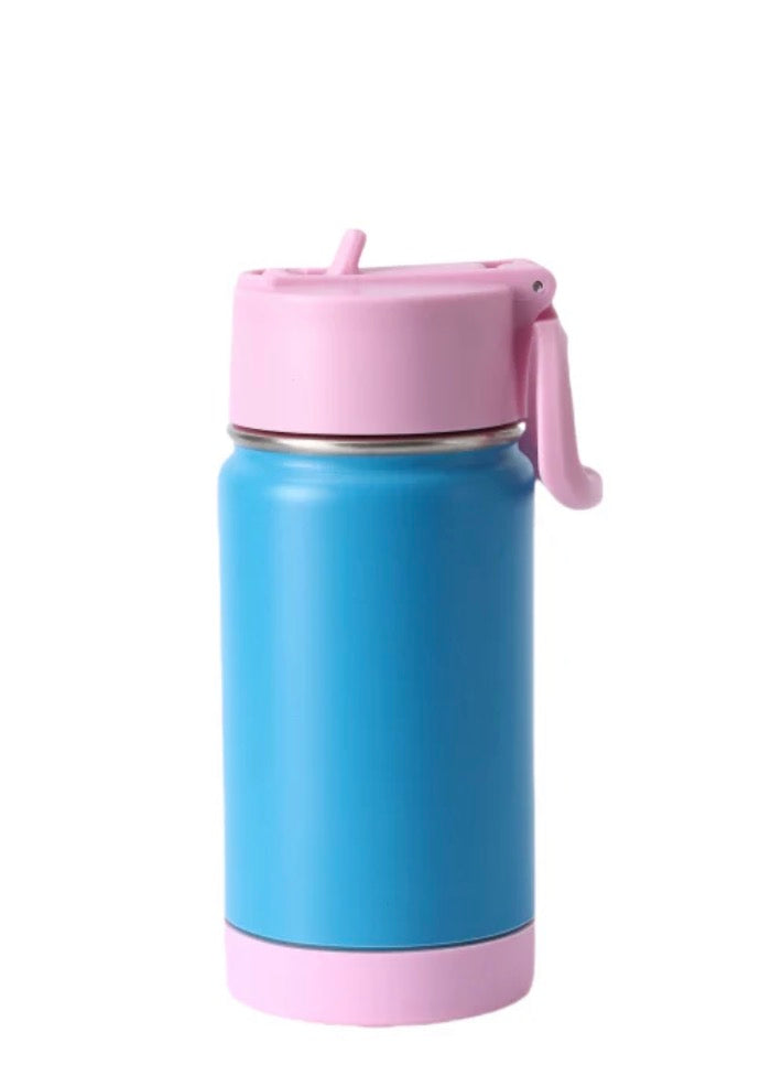Blue & pink 12oz kids bottle