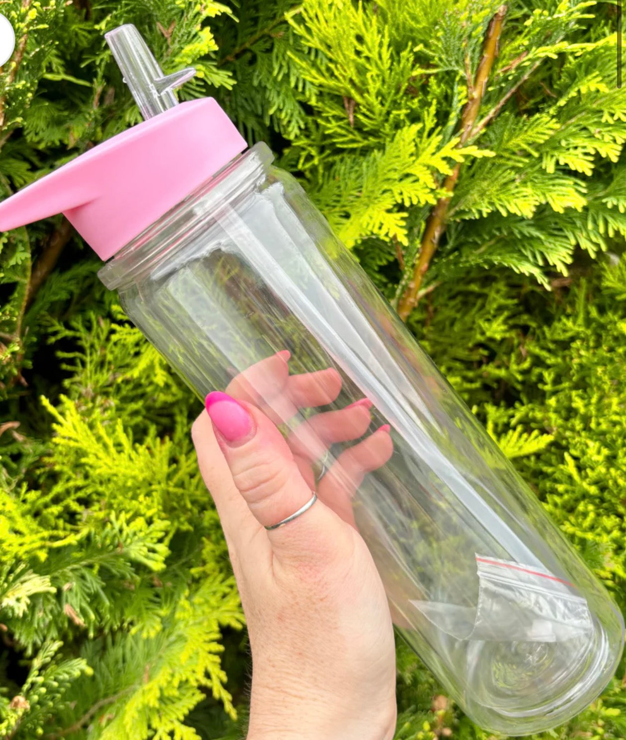 17oz kids snow globe bottle