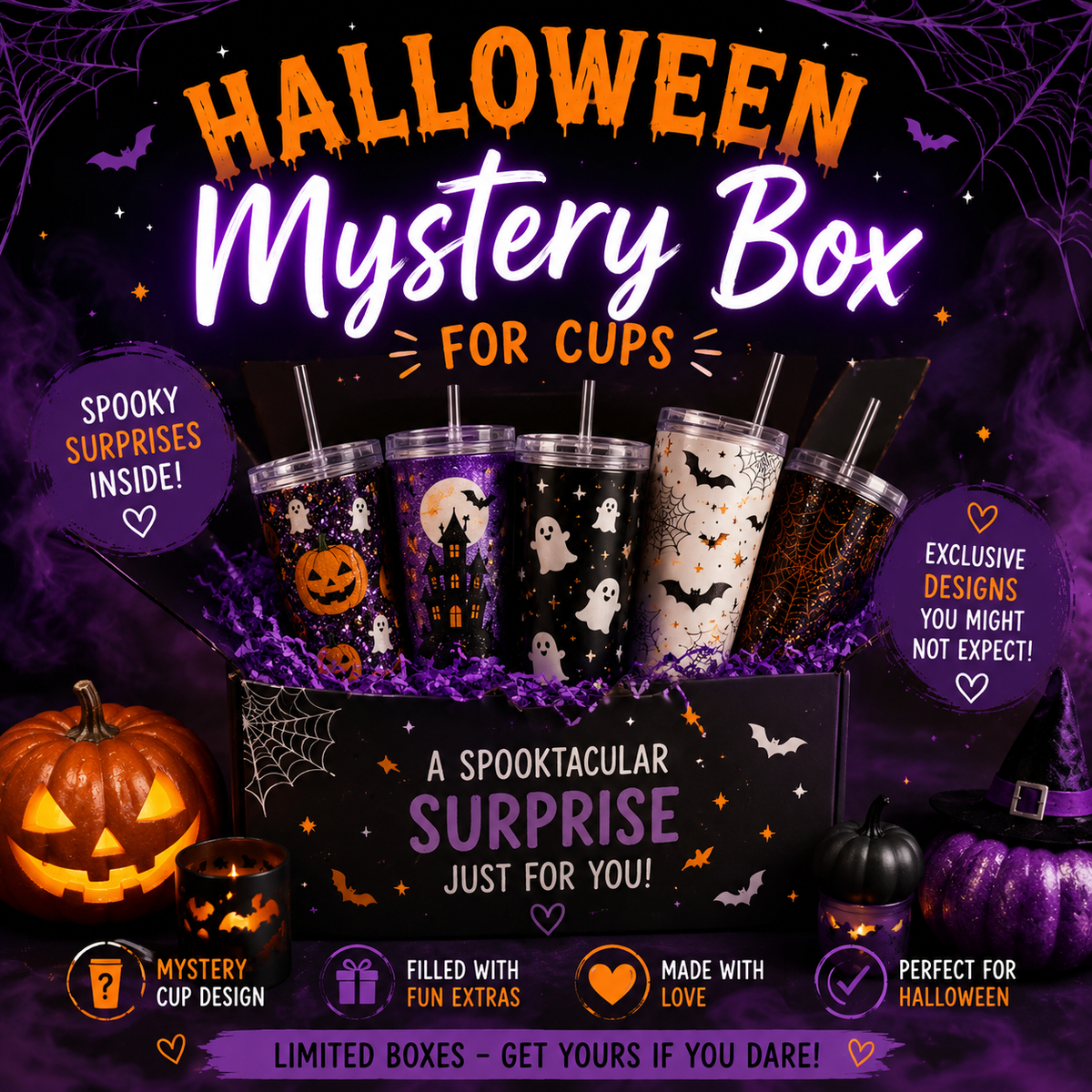 October Halloween Mystery Boxes
