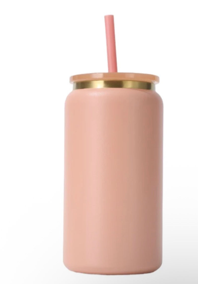 16oz Matte Stainless Steel Steel Cup (5 colours)