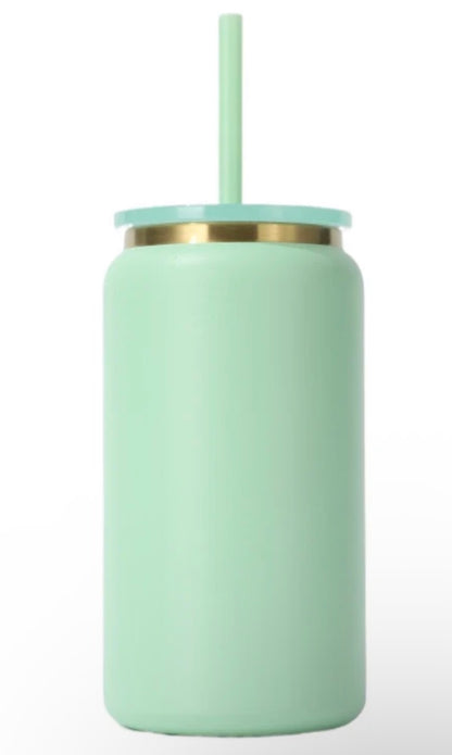 16oz Matte Stainless Steel Steel Cup (5 colours)