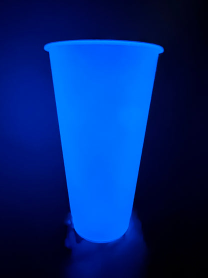 Pink Glow in the dark cup - with Wrap