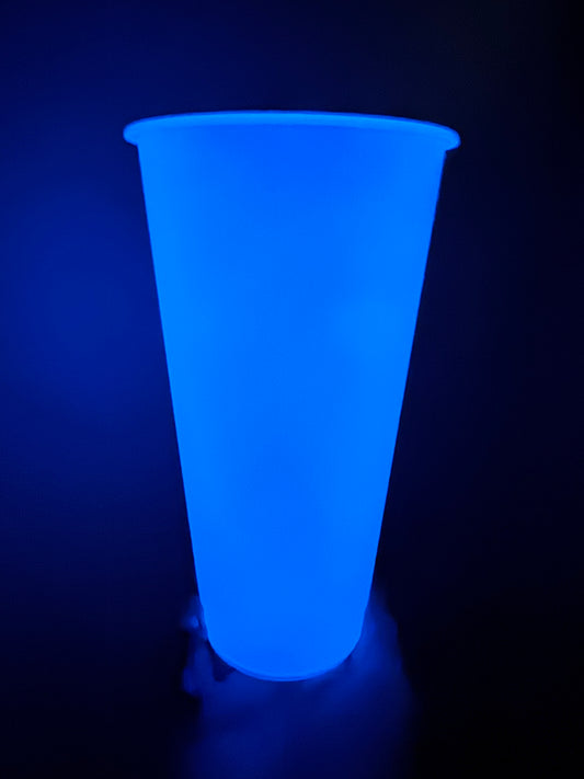 Pink Glow in the dark cup - with Wrap