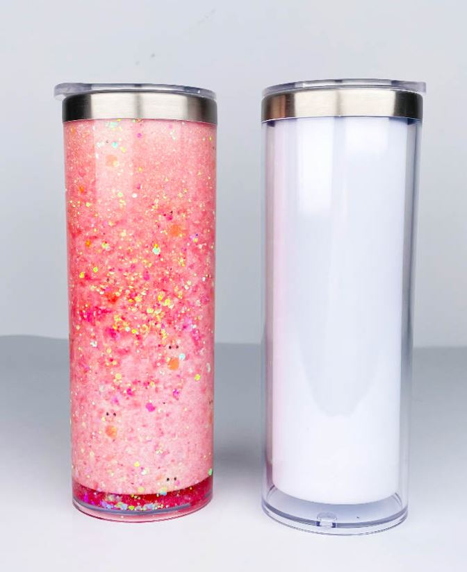Hot/Cold 20oz SNOW GLOBE cup